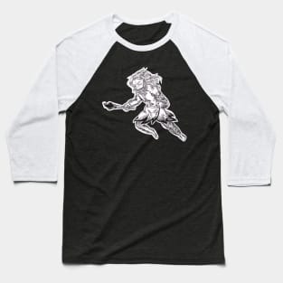 Caveman Jump! Baseball T-Shirt